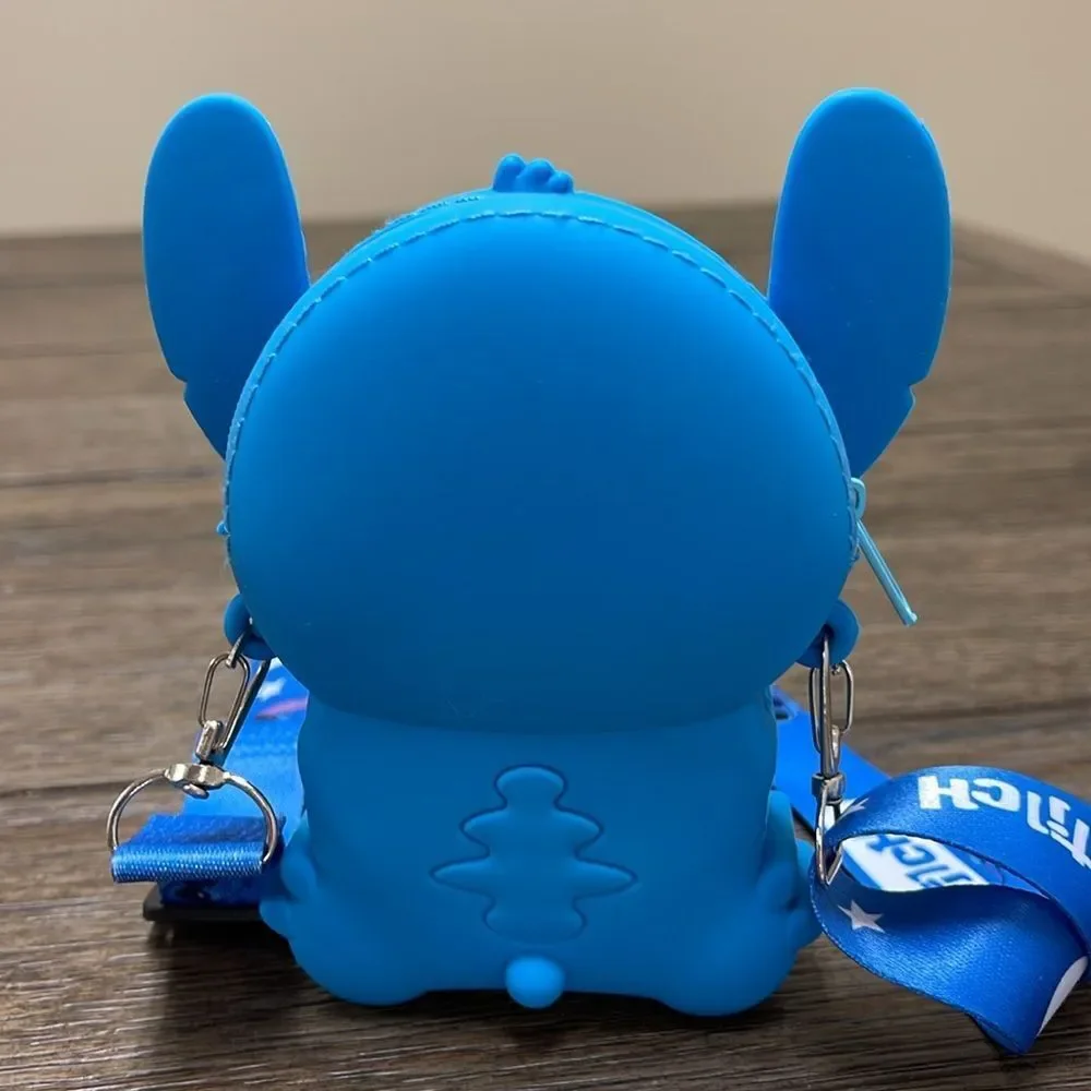 Disney Lilo & Stitch Silicone Crossbody Bag Cartoon Character